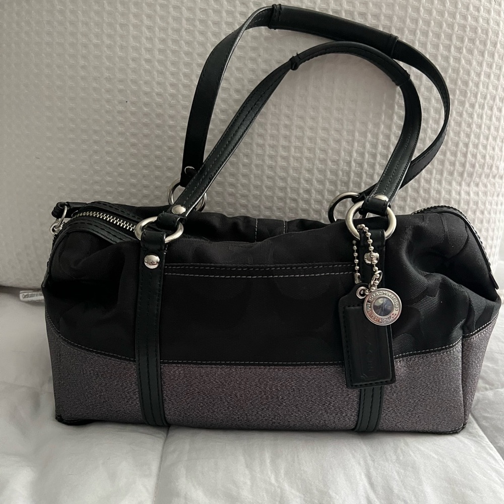 Coach Black Poppy Bag